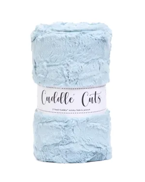 2 Yard Luxe Cuddle Cuts Hide - Raindrop