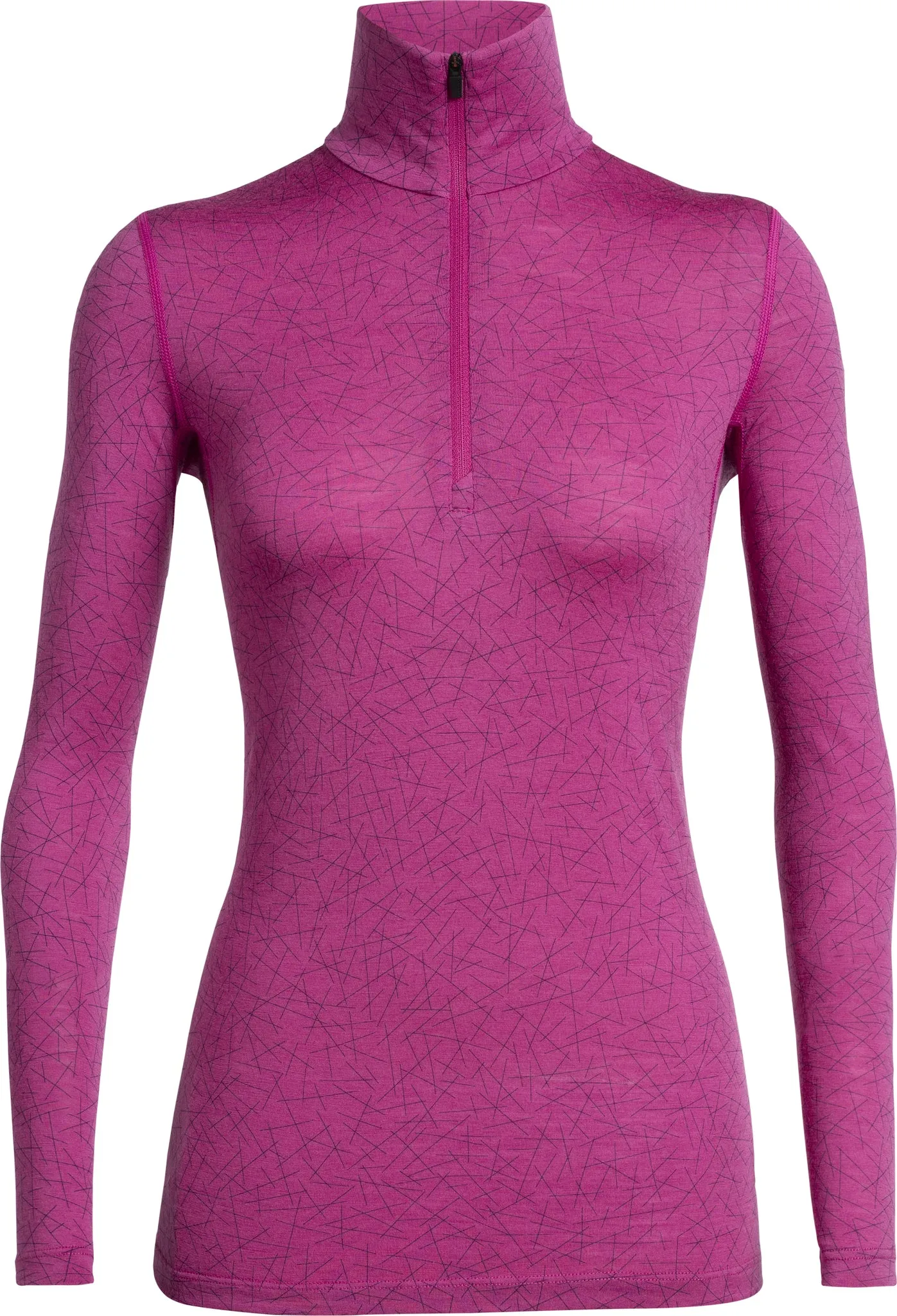 200 Oasis LS Half Zip Sky Paths - Women's|-|200 Oasis LS Half Zip Sky Paths - Femme