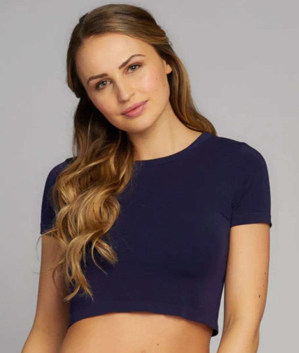 Bamboo Cropped Tee