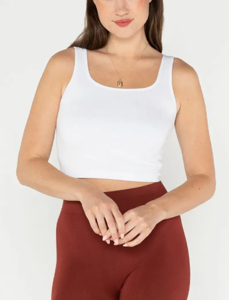 Bamboo Square-Neck Tank