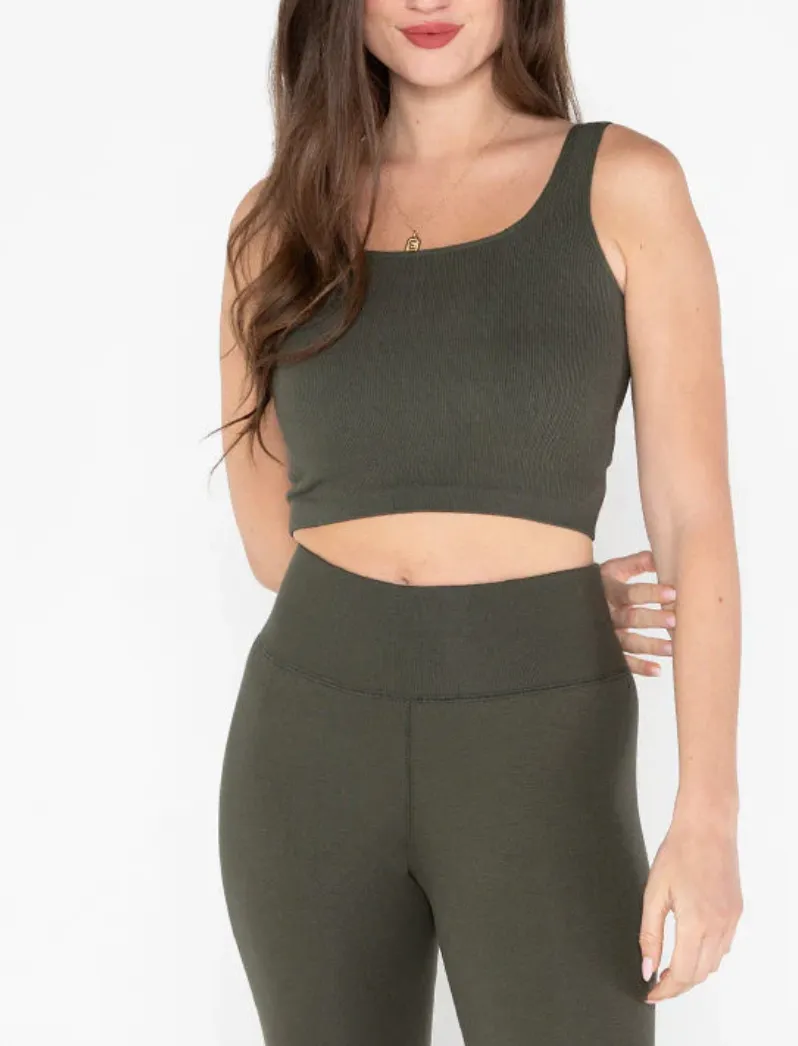 Bamboo Square-Neck Tank