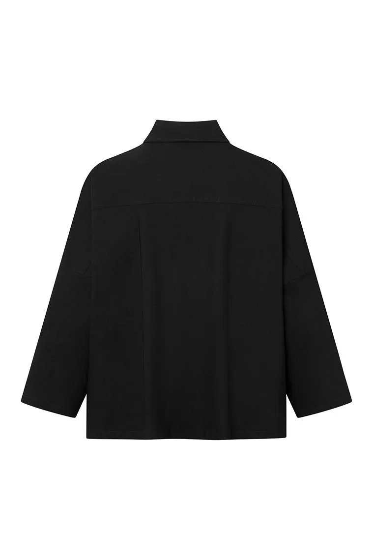 Boxy Jacket in Black