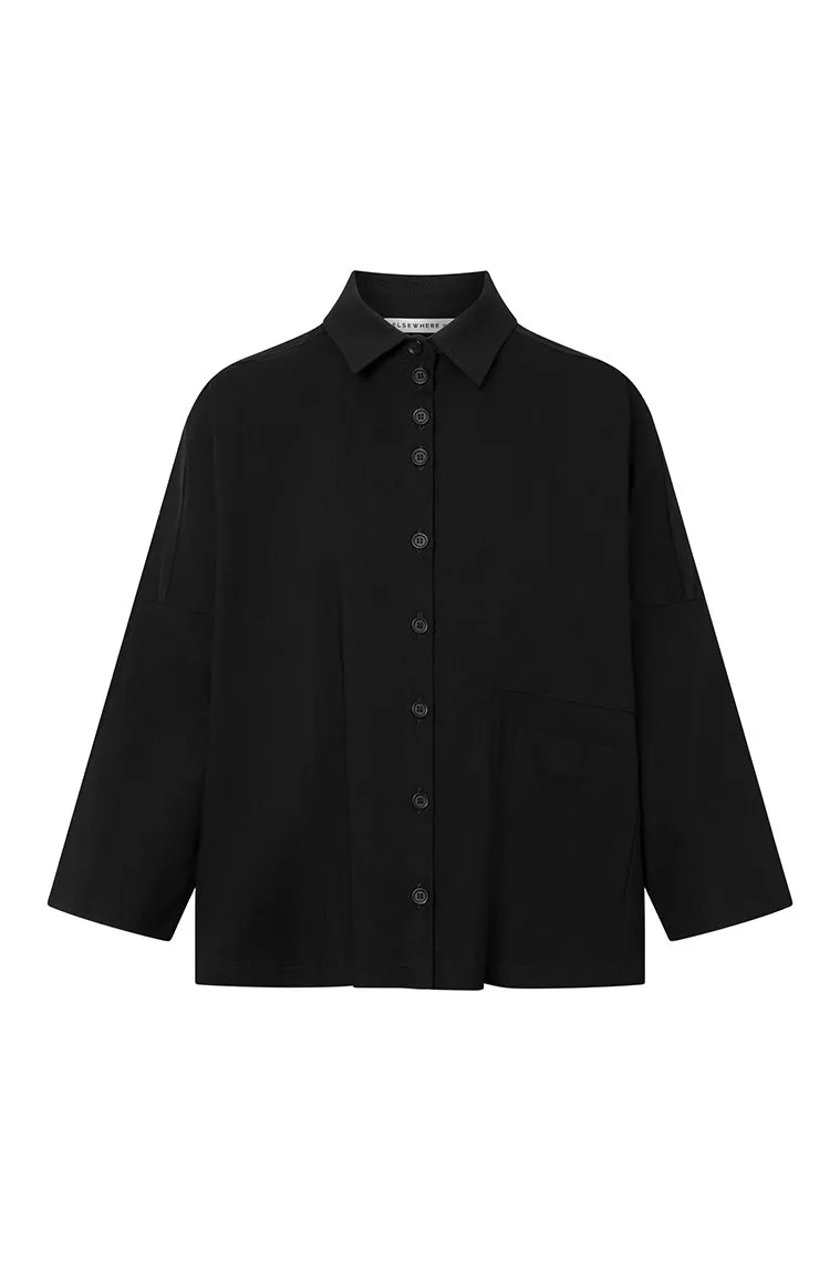 Boxy Jacket in Black