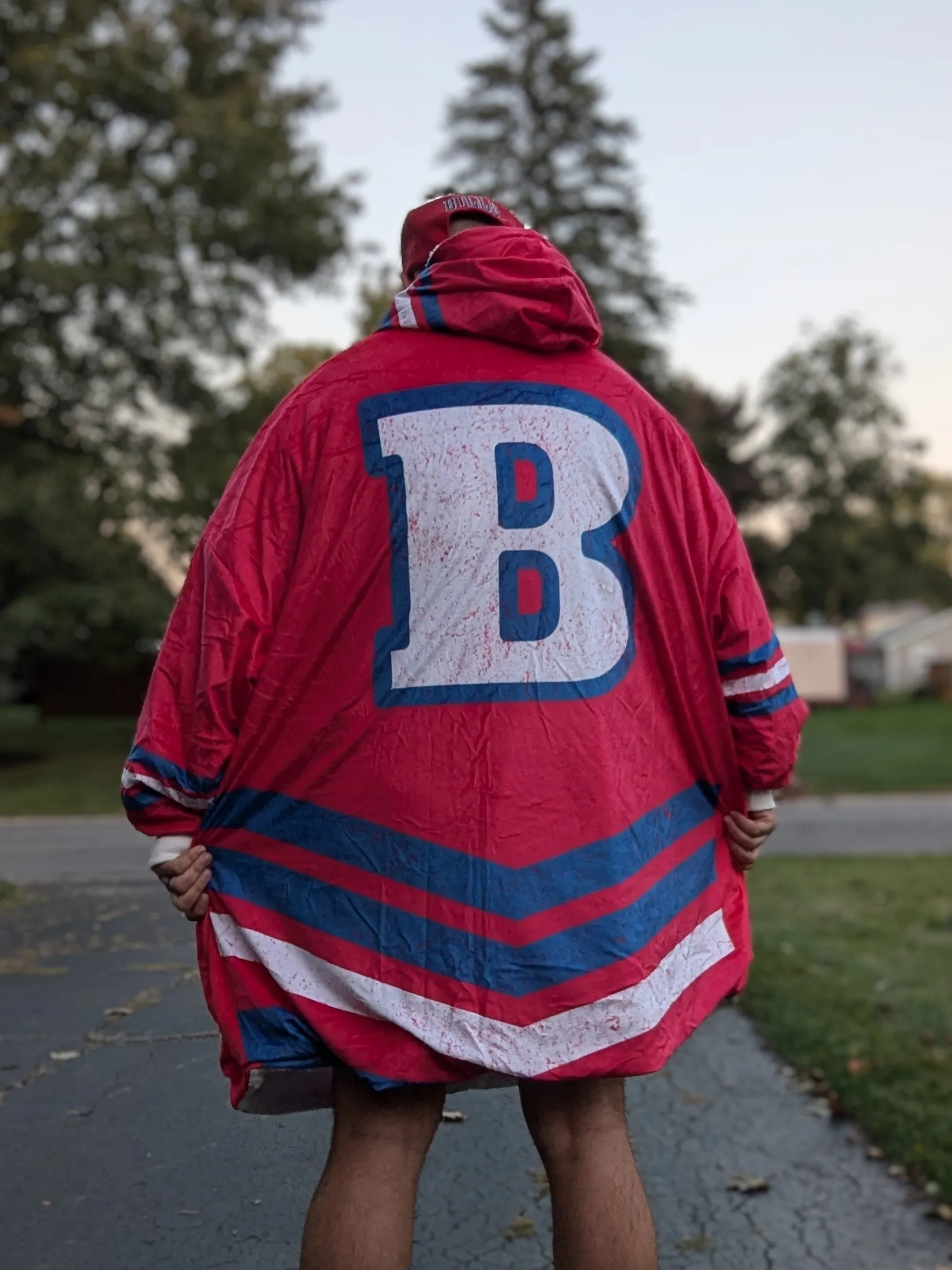 Buffalo Football Hoodie Blanket