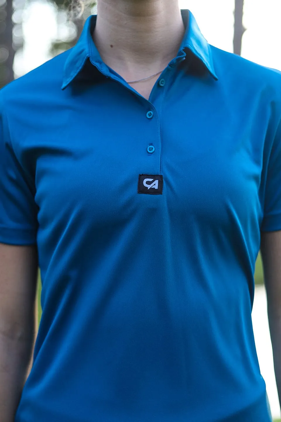 CA Ladies Iconic Golf Shirt | Dark Teal