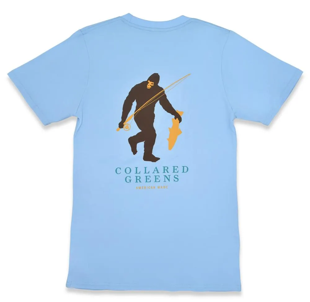 Deep Woods Angler: Short Sleeve T-Shirt - Carolina