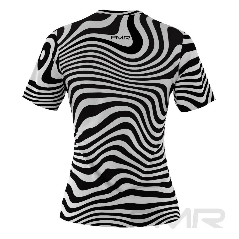 FMR Women's Zebra Short Sleeve Running Shirt