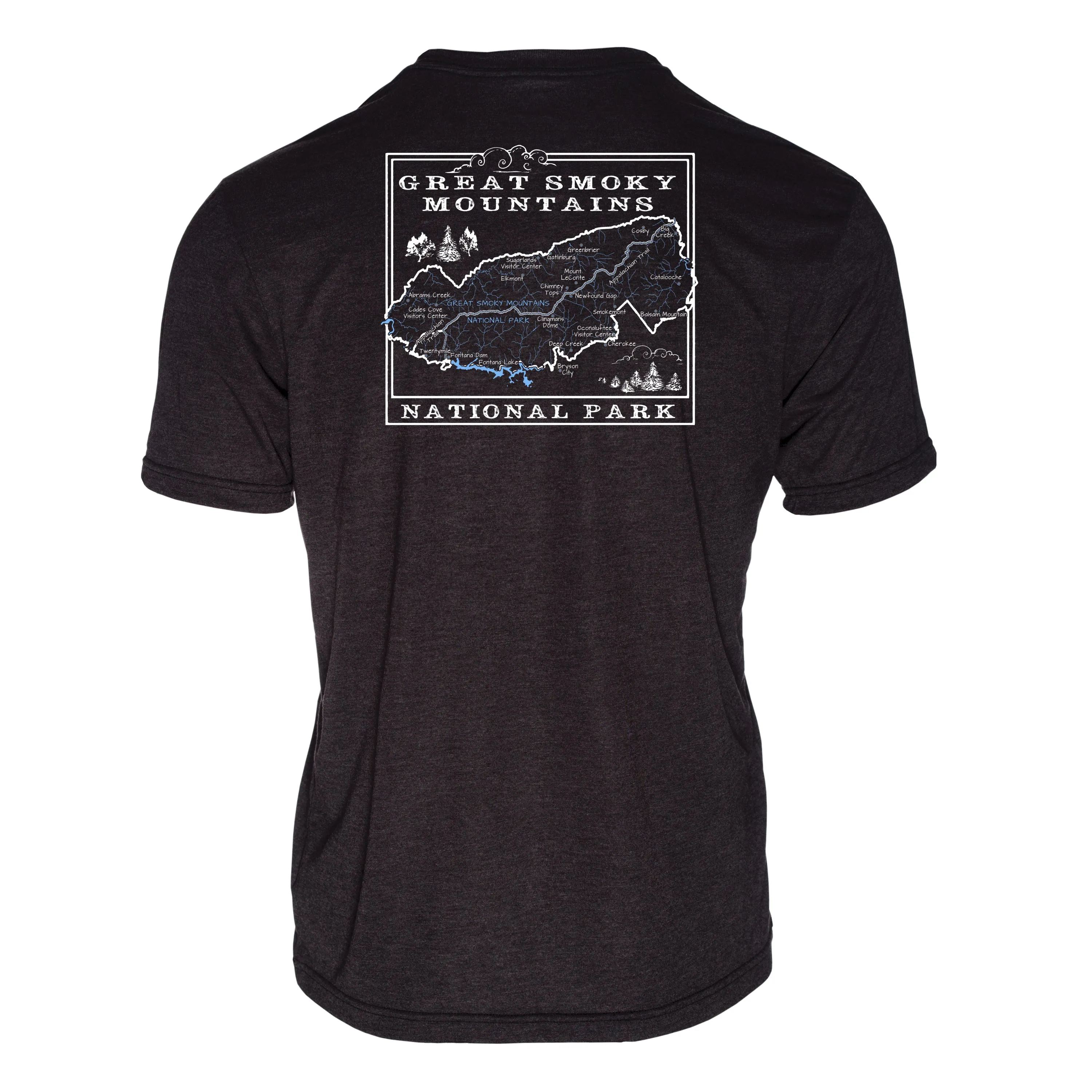 Great Smokey Mountain Nation Park REPREVE® Crew T-Shirt