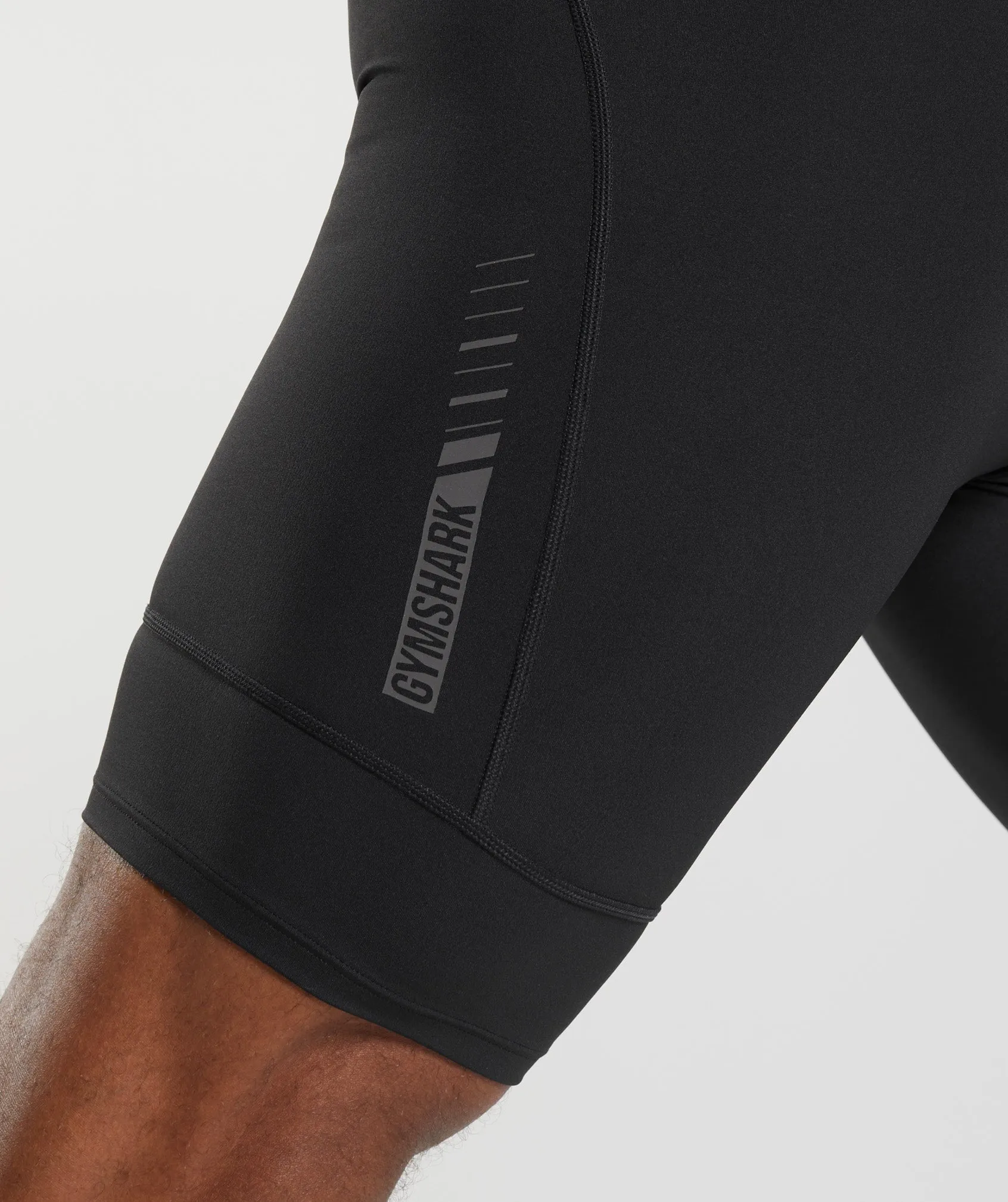 Gymshark Apex Run 1/2 Tights - Black