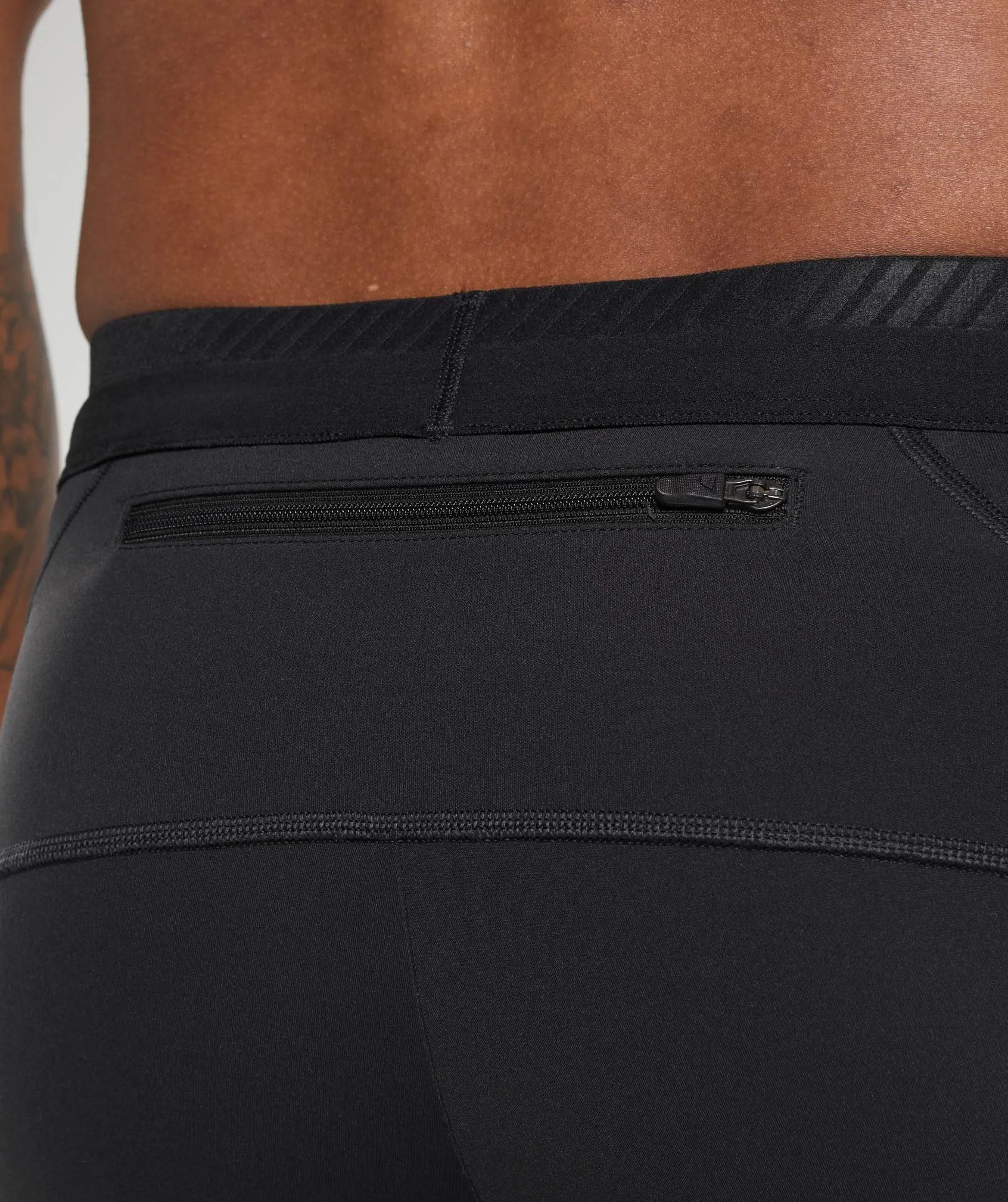 Gymshark Apex Run 1/2 Tights - Black