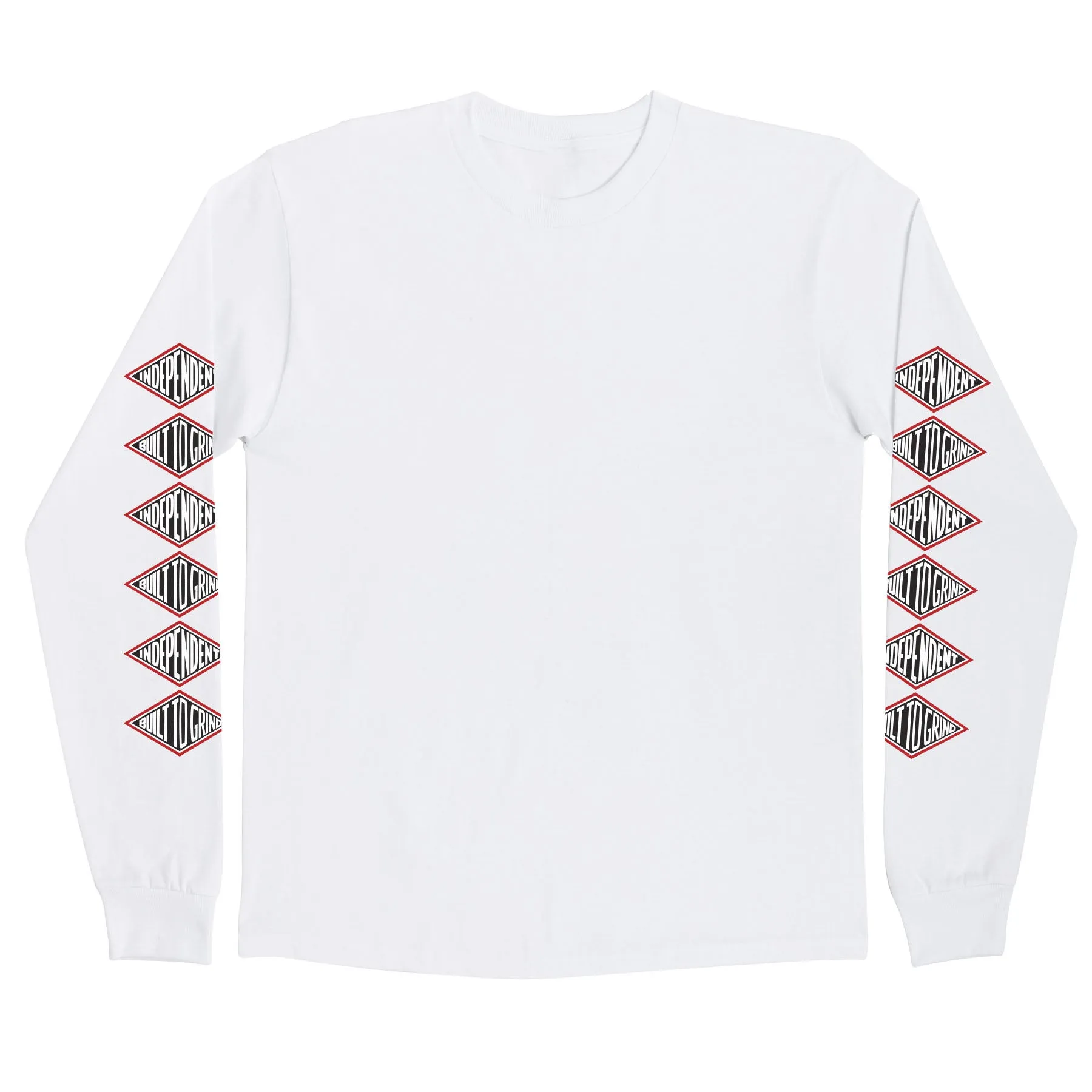 INDEPENDENT L/S T-SHIRT BTG EAGLE WHITE