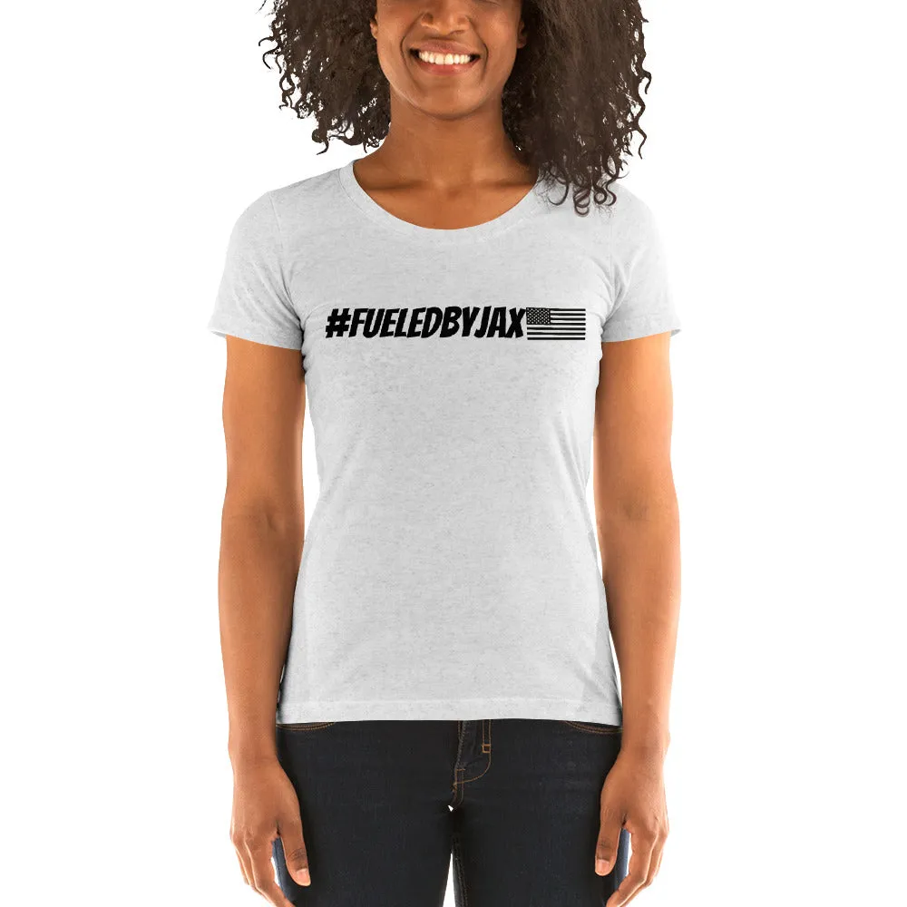 Jax Nutrition Black #fueledbyjax Women's Tri-Blend Tee | Bella   Canvas 8413