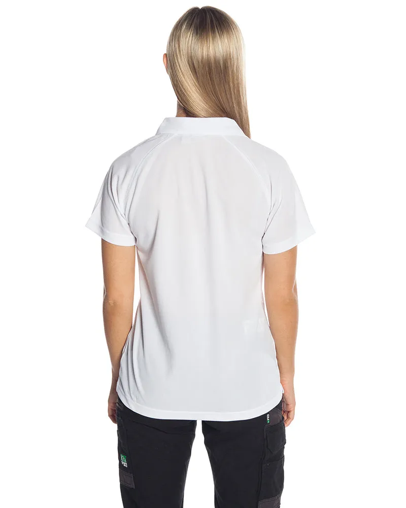 Ladies Sprint Biz Cool Polo - White