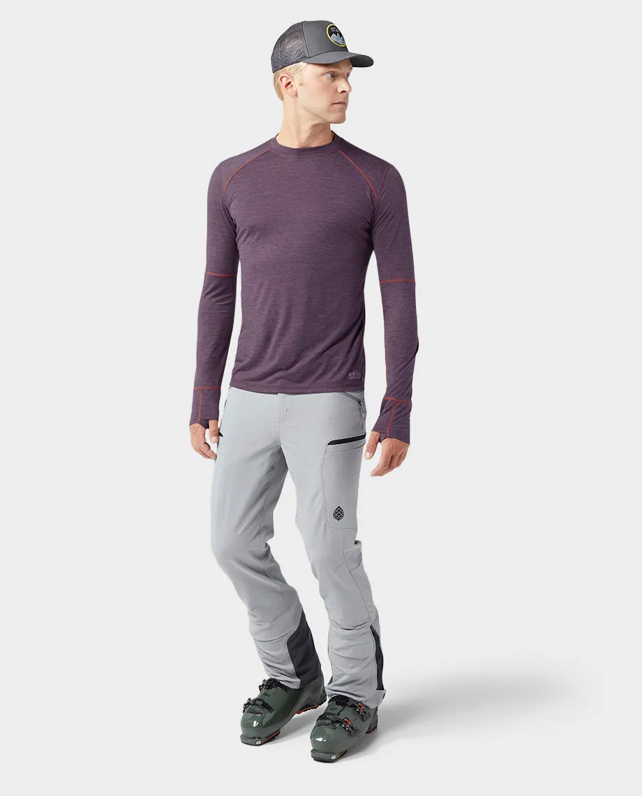 Men's Basis PeakWool Lightweight Crew LS