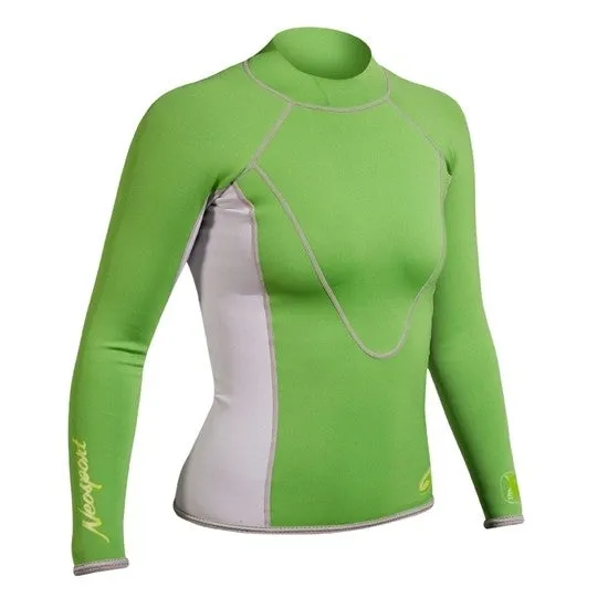 NeoSport XSPAN Women's Long Sleeve Scuba Diving Shirt