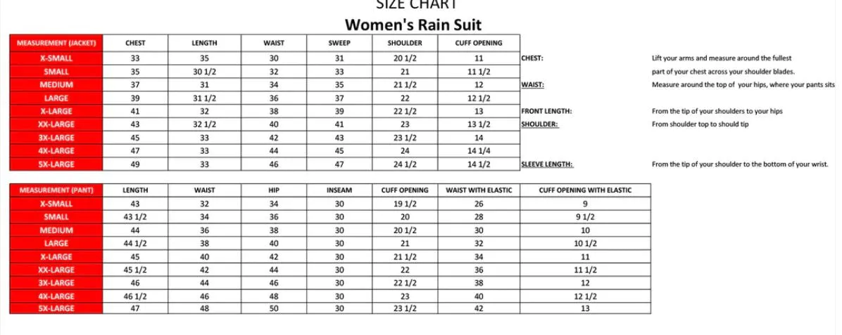 NexGen Ladies XS5001 Black and Blue Water Proof Rain Suit with Reflective Piping