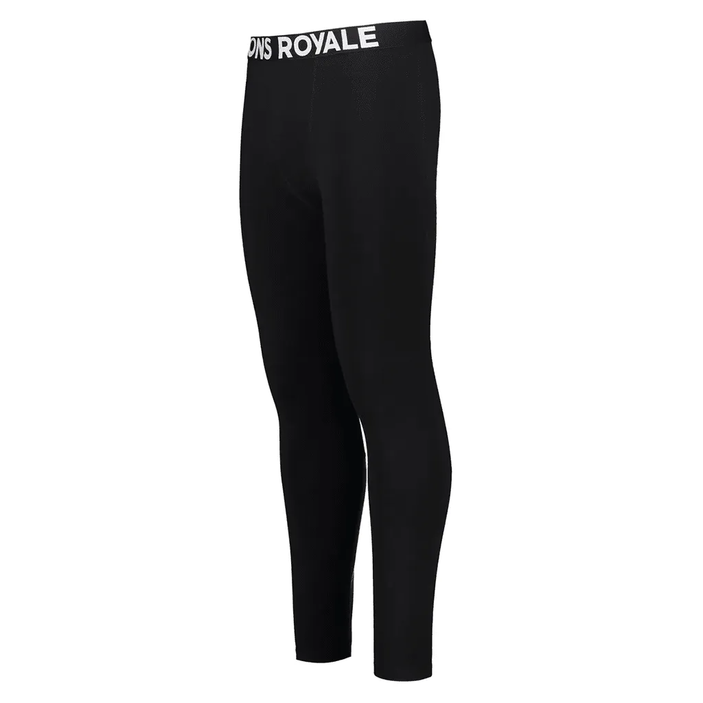 Olympus merino baselayer bottom - Black / 9 iron