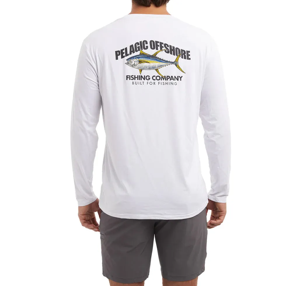 PELAGIC Stratos Offshore Co. LS Performance Shirt