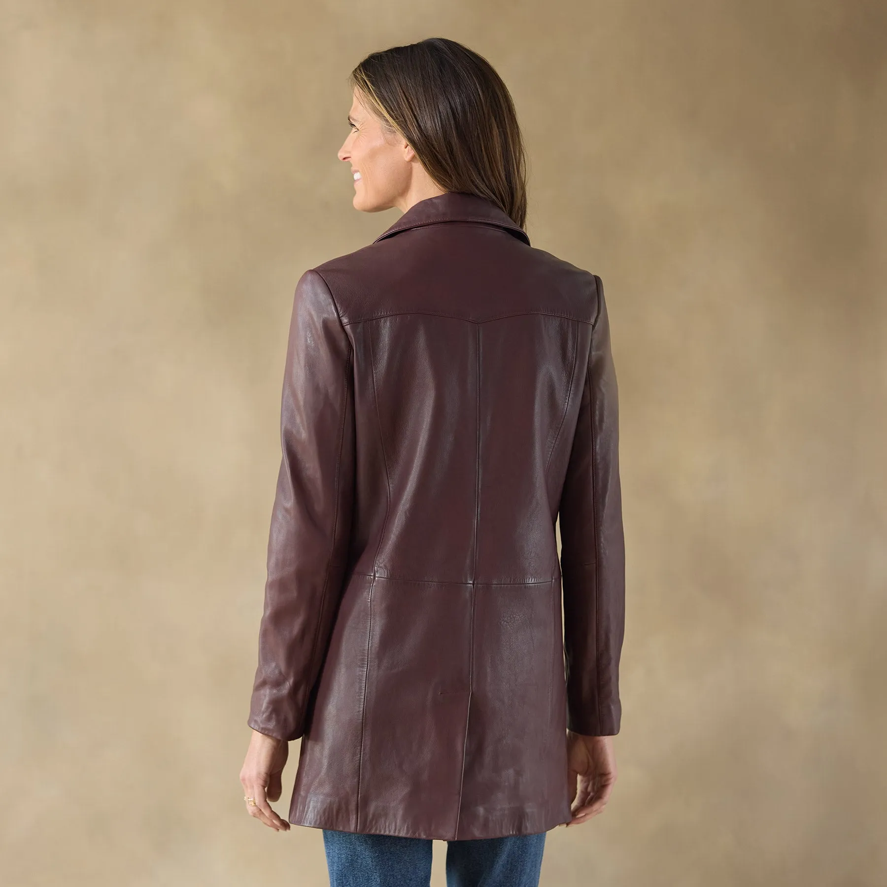 Rachel Leather Topper