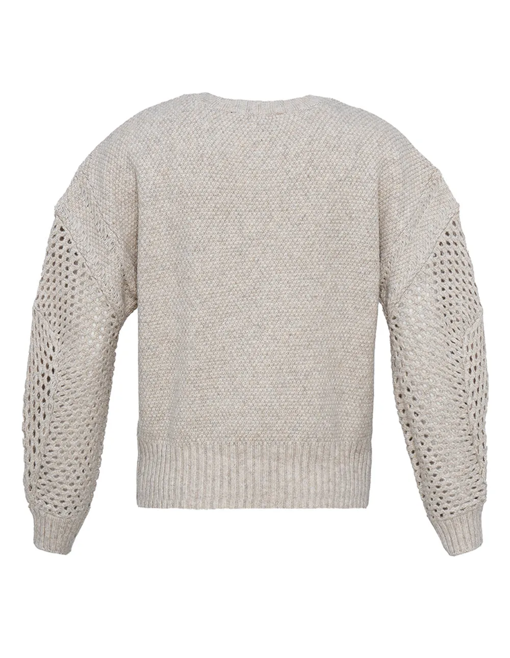 Recycled Polyester Nylon Wool Sweater