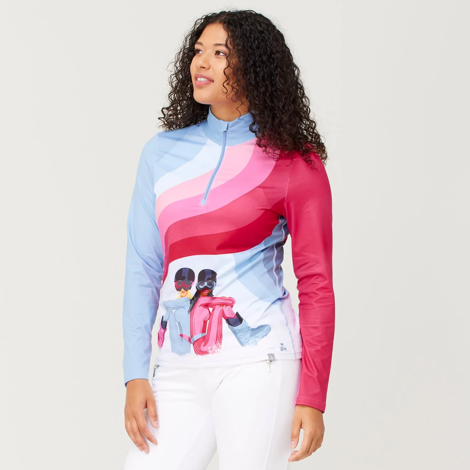 Ski Disco Base Layer Top