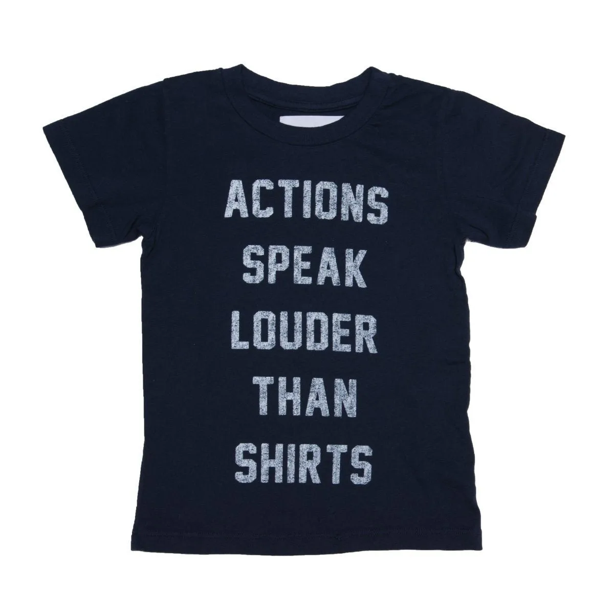 Sol Angeles - Kids Actions Crew Tee in Indigo