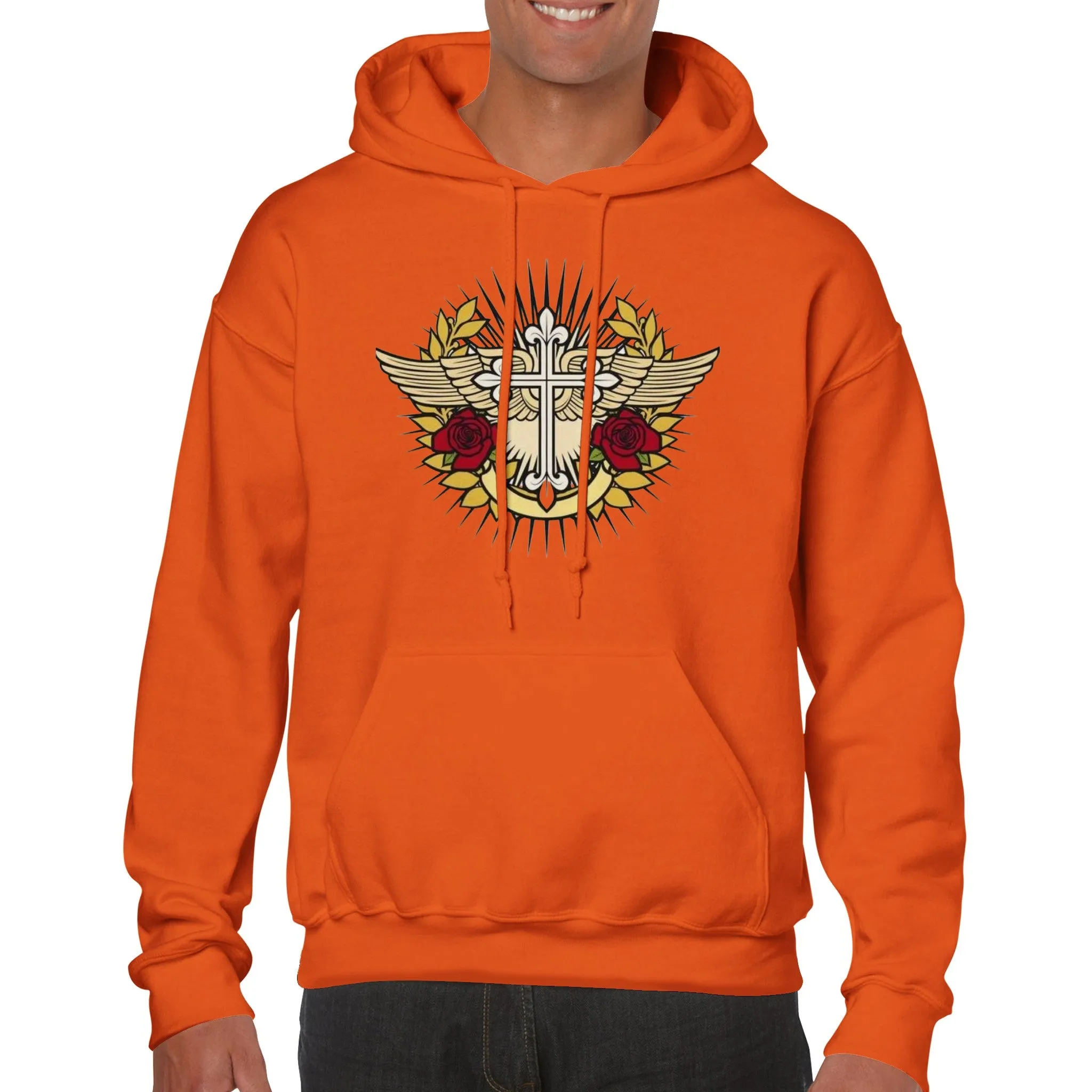 The Cross. Classic Unisex Pullover Hoodie