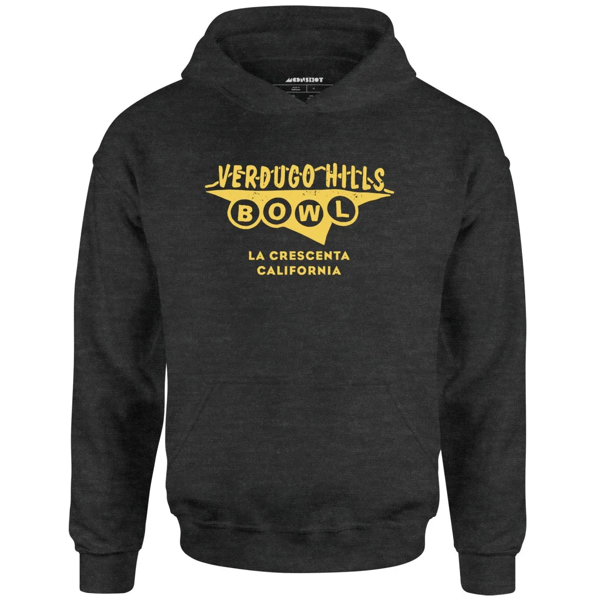 Verdugo Hills - La Crescenta, CA - Vintage Bowling Alley - Unisex Hoodie