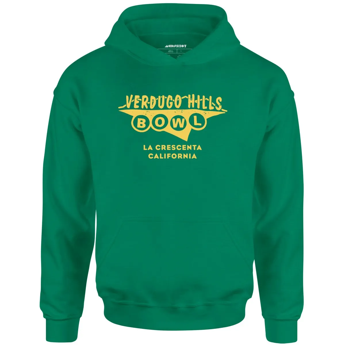 Verdugo Hills - La Crescenta, CA - Vintage Bowling Alley - Unisex Hoodie