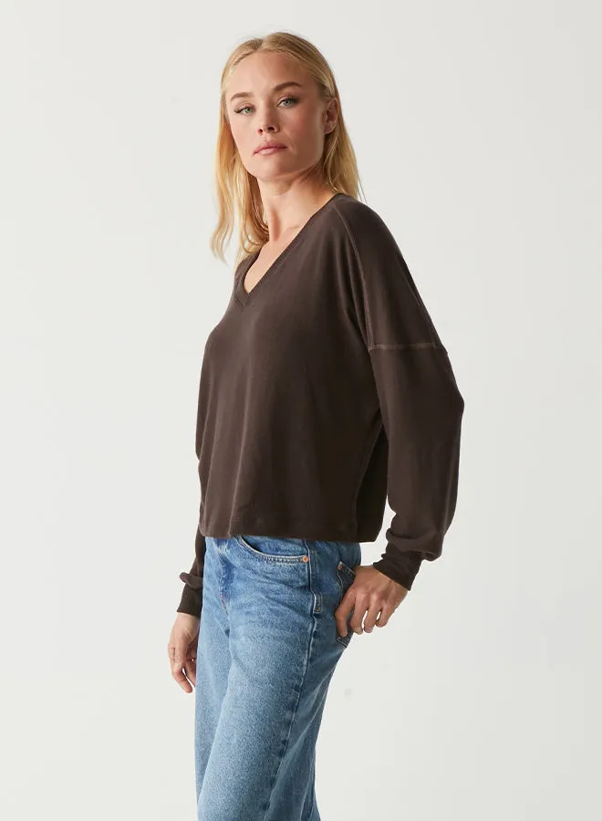 Vic Relaxed V-Neck Pullover