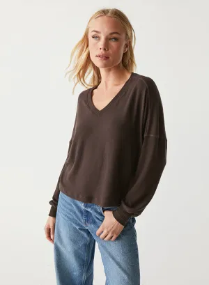 Vic Relaxed V-Neck Pullover