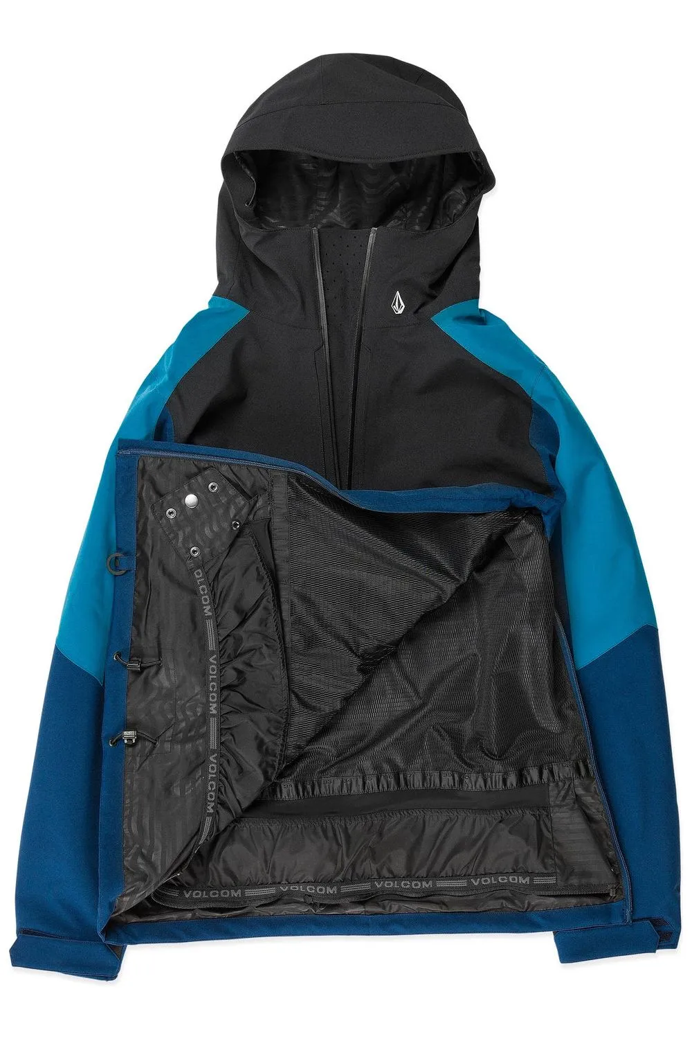 Volcom Brighton Pullover Snow Jacket Navy