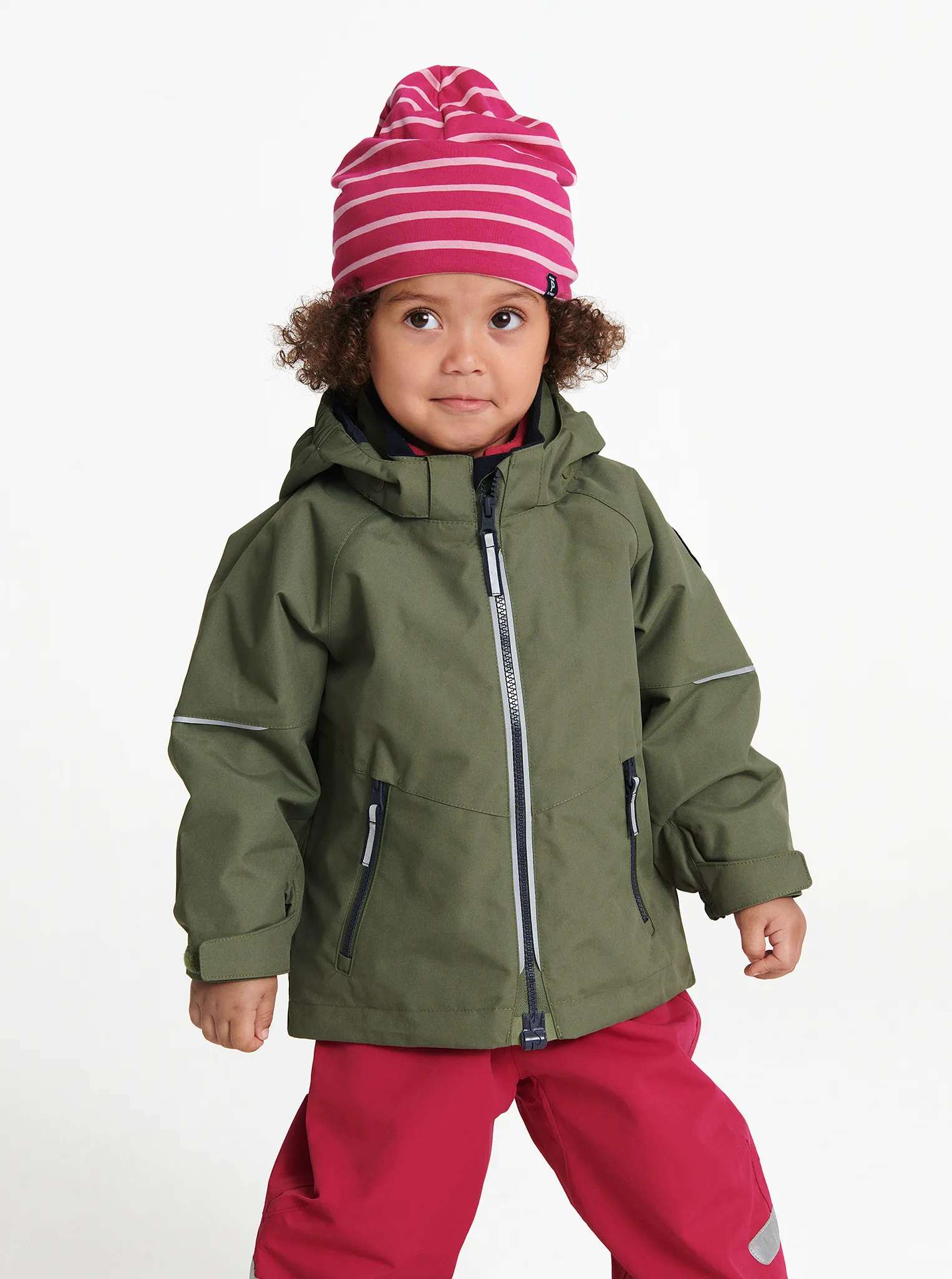 Waterproof Kids Jacket with Magnetic Zip