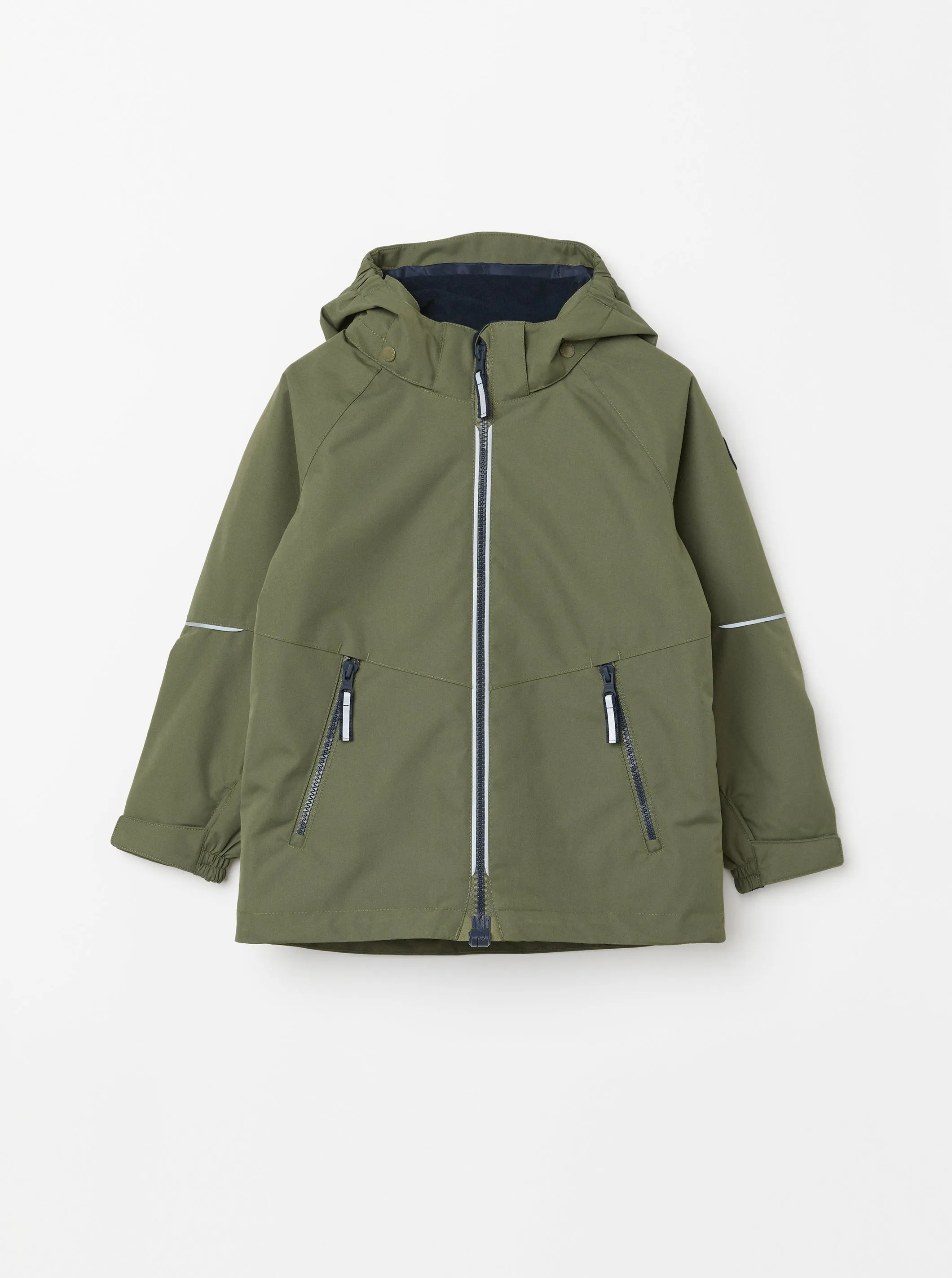 Waterproof Kids Jacket with Magnetic Zip