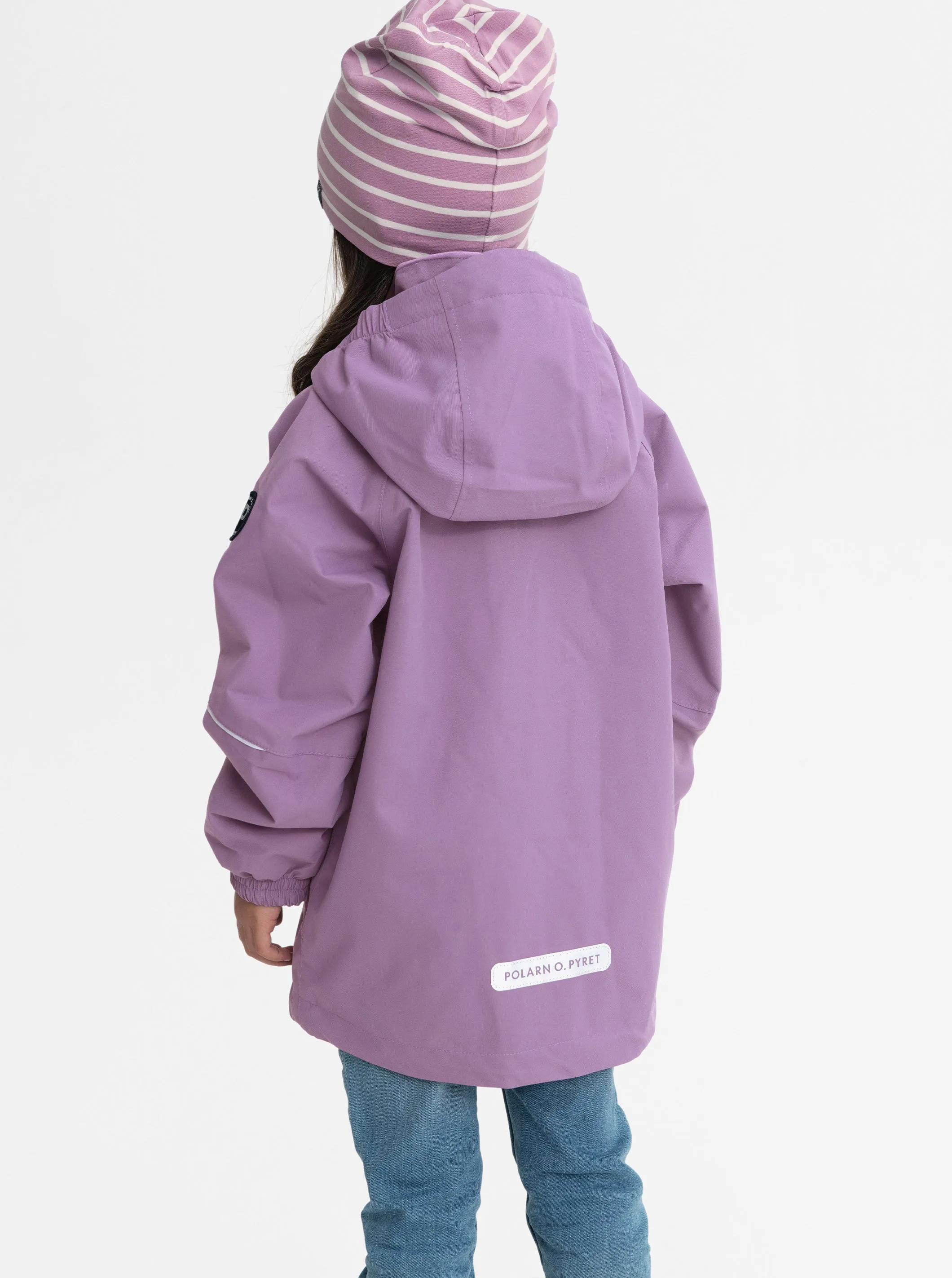 Waterproof Kids Shell Jacket with Magnetic Zip